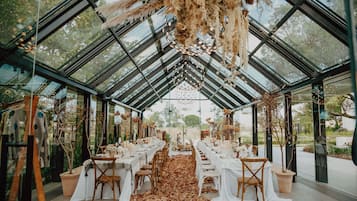 Indoor wedding