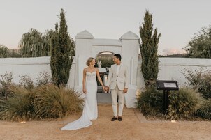 Área de bodas al aire libre