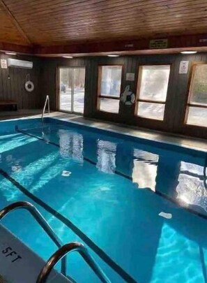 Indoor pool, outdoor pool