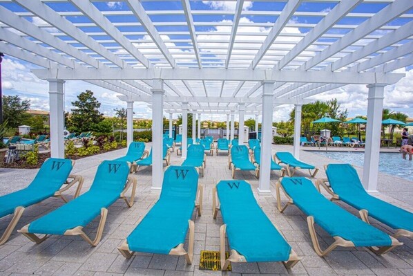 Una piscina climatizada