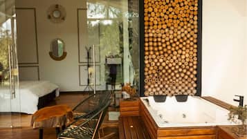 Cabane Luxe | Bain à remous privé