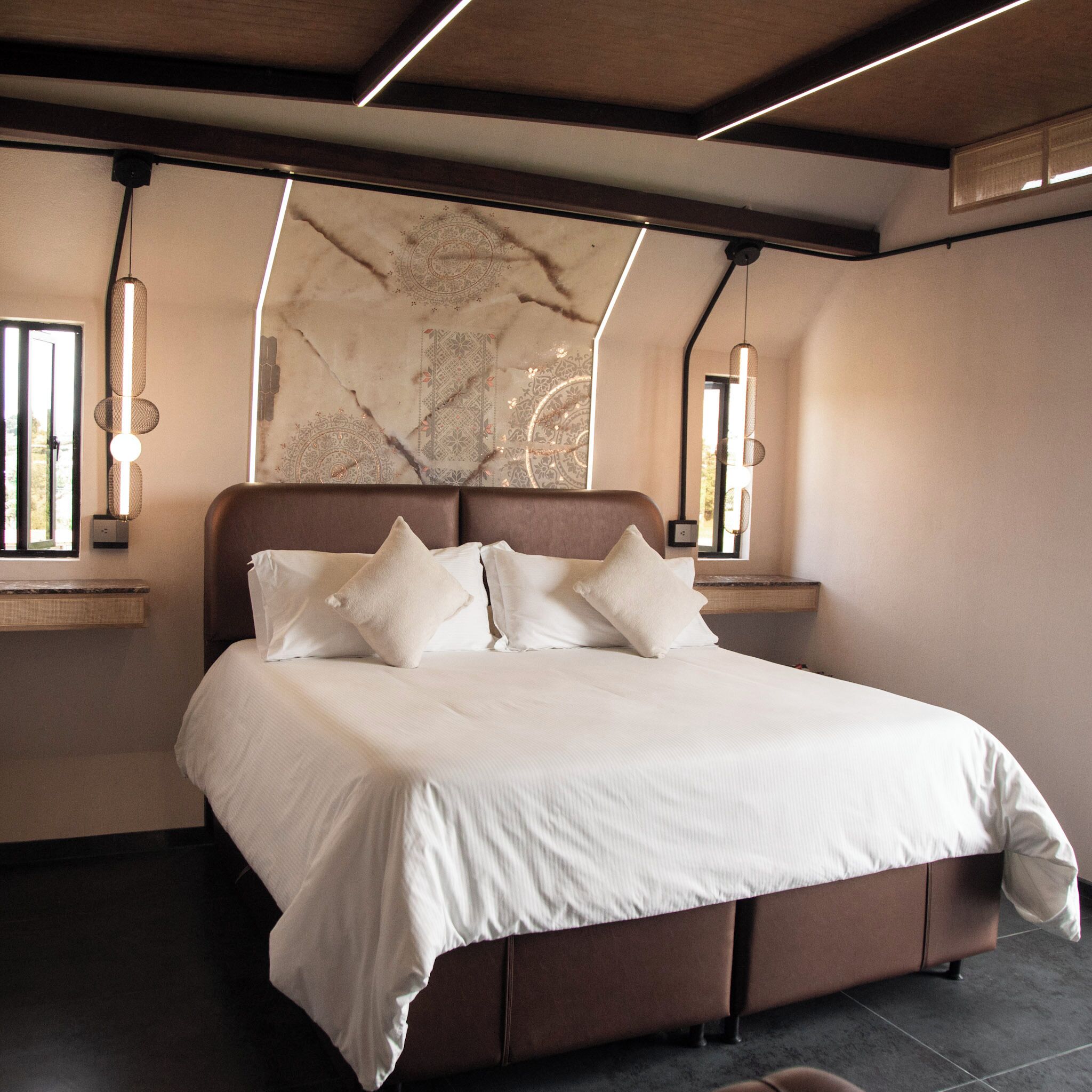 Deluxe Double Room, Hill View | Premium bedding, down comforters, pillowtop beds, minibar