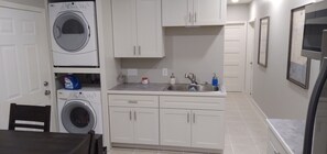 Fridge, microwave