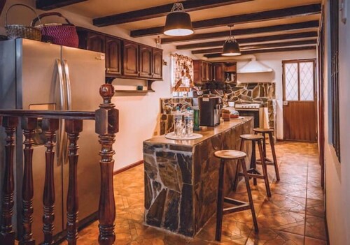 Elegant and rustic spacious house