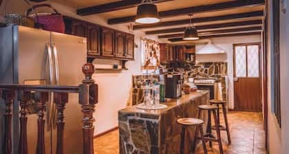 Elegant and rustic spacious house