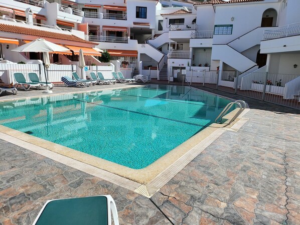 Opvarmet pool