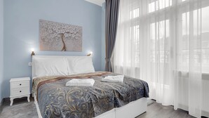 Departamento superior, balcón