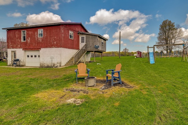 Jordanville Vacation Rental | 2BR | 1BA | 820 Sq Ft | Stairs Required