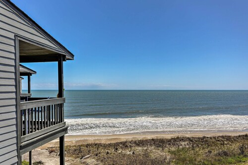 Topsail Beach Oceanfront Oasis w/ Stunning Views!