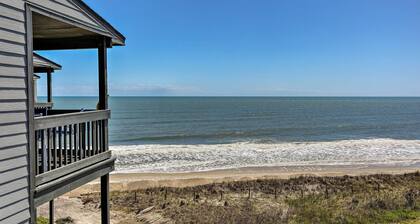 Topsail Beach Oceanfront Oasis w/ Stunning Views!