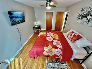 2 Schlafzimmer, Schreibtisch, Bügeleisen/Bügelbrett, kostenloses WLAN