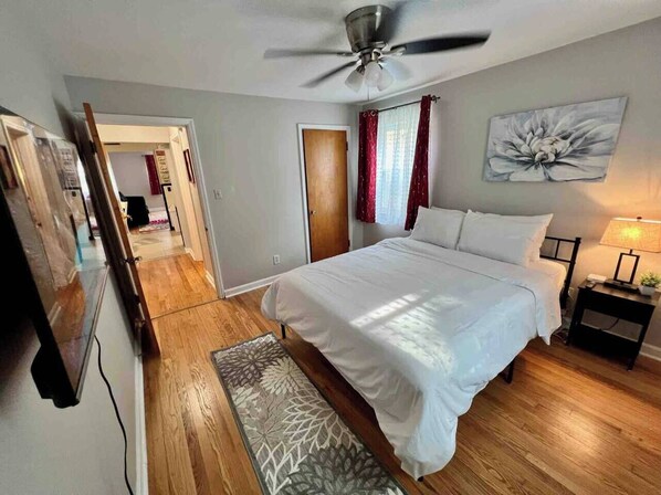 2 chambres, bureau, fer et planche à repasser, Wi-Fi