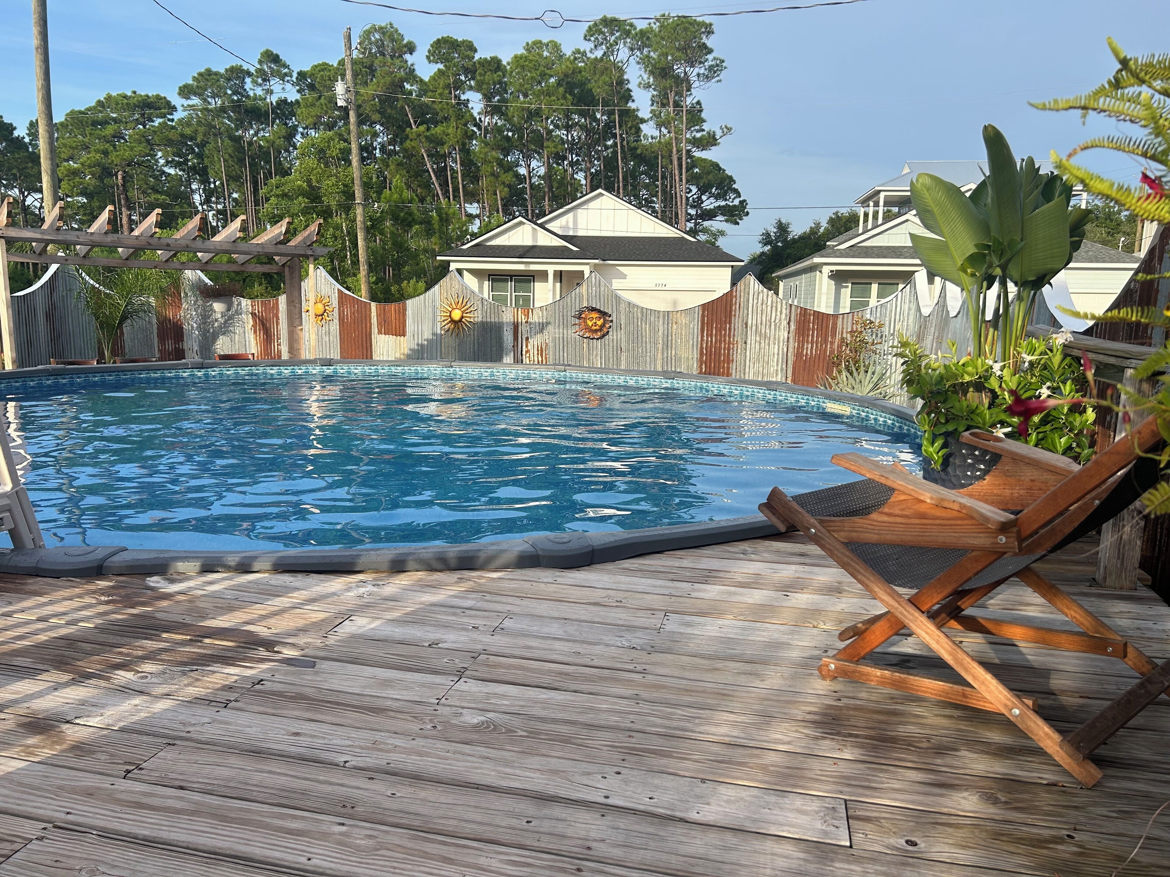 Spacious Gulf Coast vacation home with pool, minutes away from beaches.
