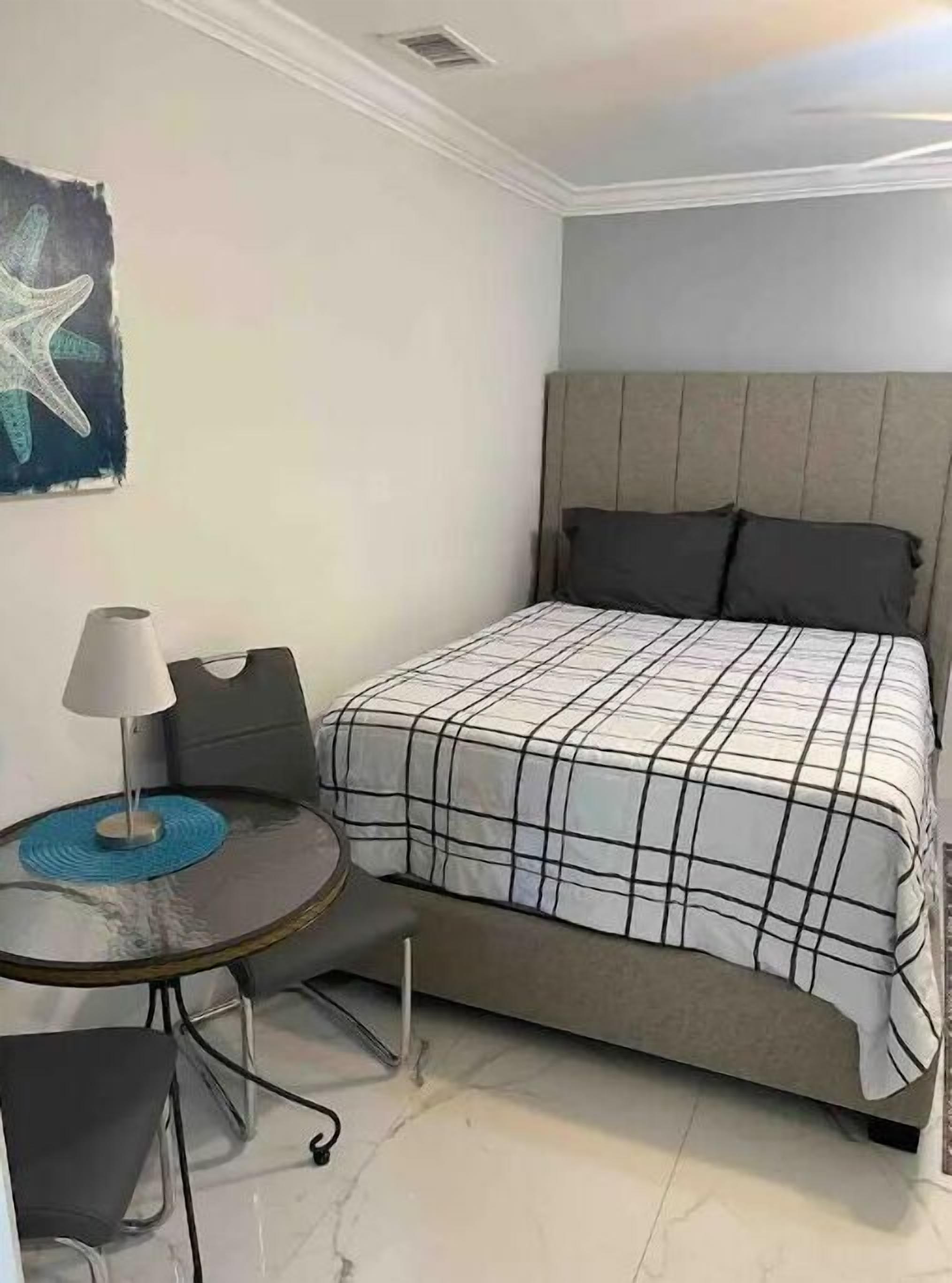 Private suite, private entrance.