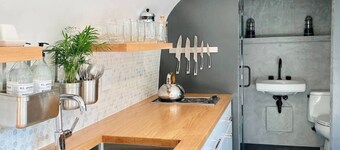 Luxury, modern AIRSTREAM at June Farms!