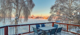 Lakefront Fairbanks Home w/ Private Beach!