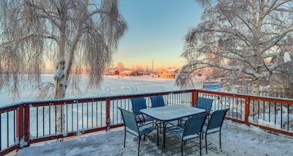 Lakefront Fairbanks Home w/ Private Beach!