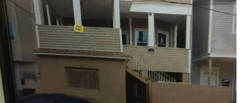 Blick von der Unterkunft