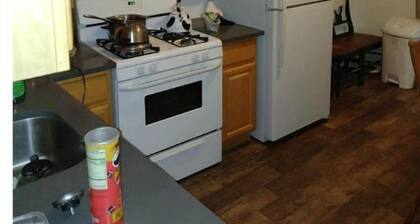 One room/bath & kitchen/ safe deck