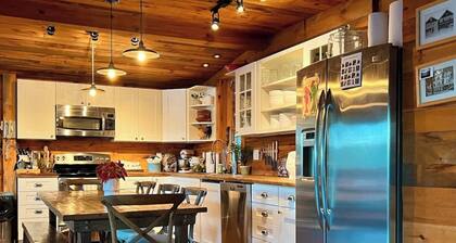 A spectacularly charming LAKE HOUSE on gorgeous Burden Lake!