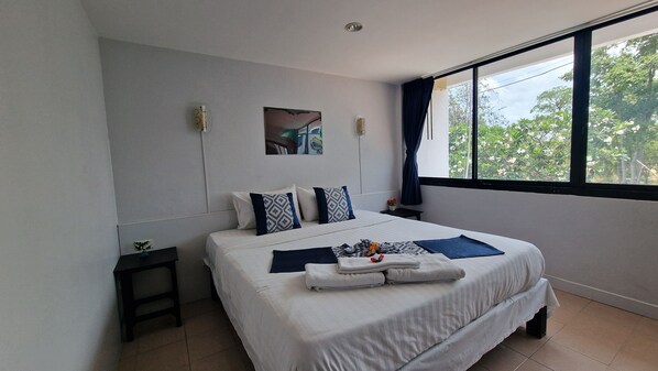 Kahden hengen comfort-huone | Tallelokero huoneessa, ilmainen Wi-Fi, vuodevaatteet