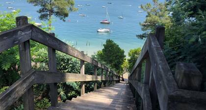 Villa Capucine, Niché sous Les Pins, Plage à 200 M