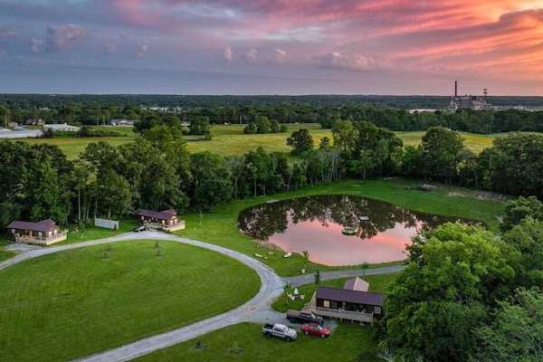 Aerial property view
