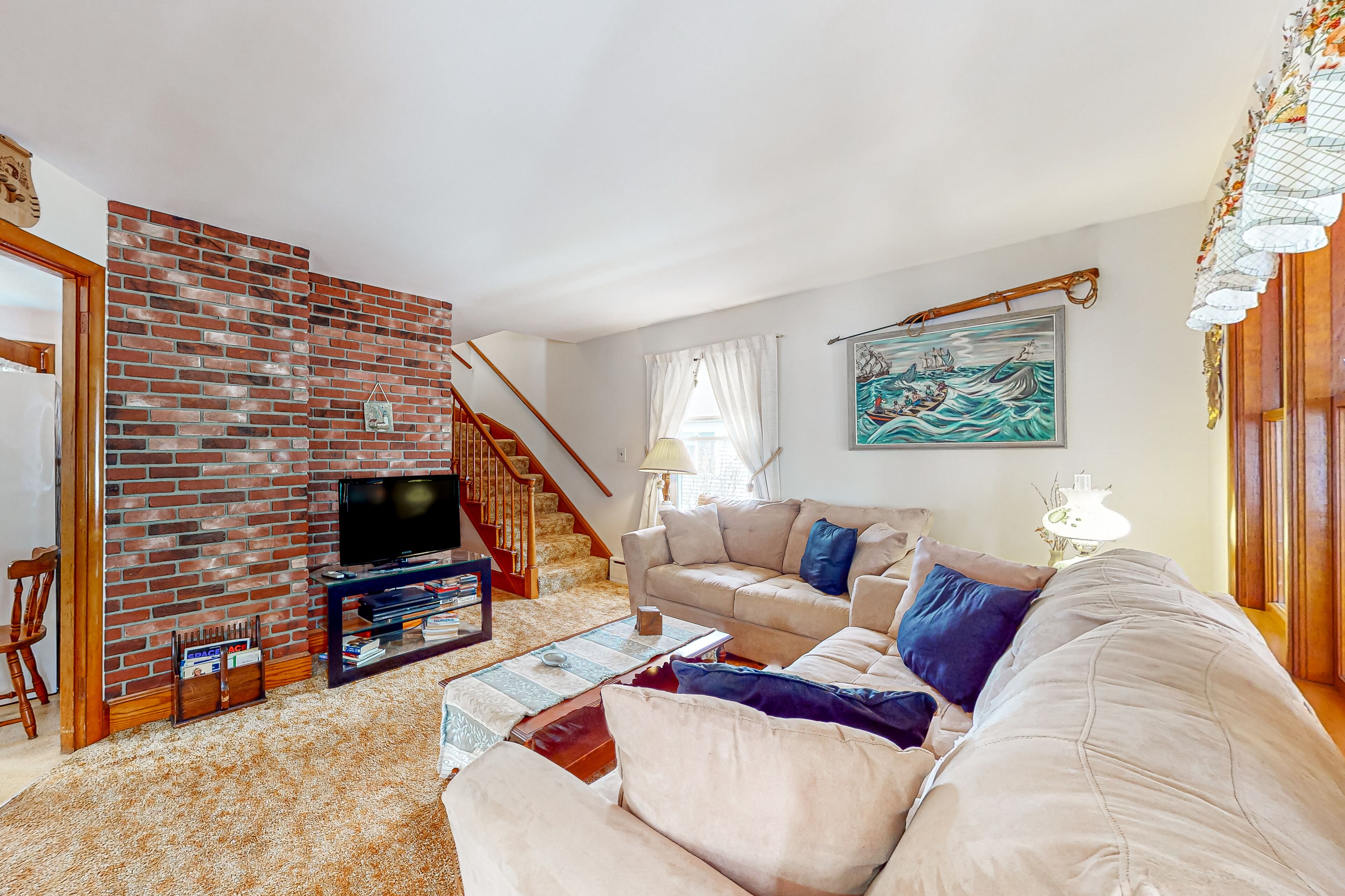 2-story home near downtown & beach with grill, outdoor shower, W/D, & backyard