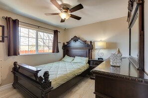 3 quartos, Wi-Fi, roupa de cama