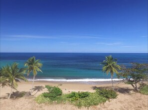 Sun-loungers, beach towels