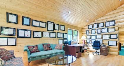 St Marys River Views: Cabin w/ Wraparound Deck!