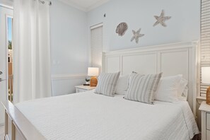 2 bedrooms, iron/ironing board, travel cot, WiFi
