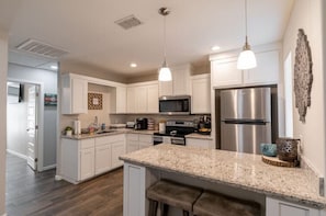 Microwave, oven, stovetop