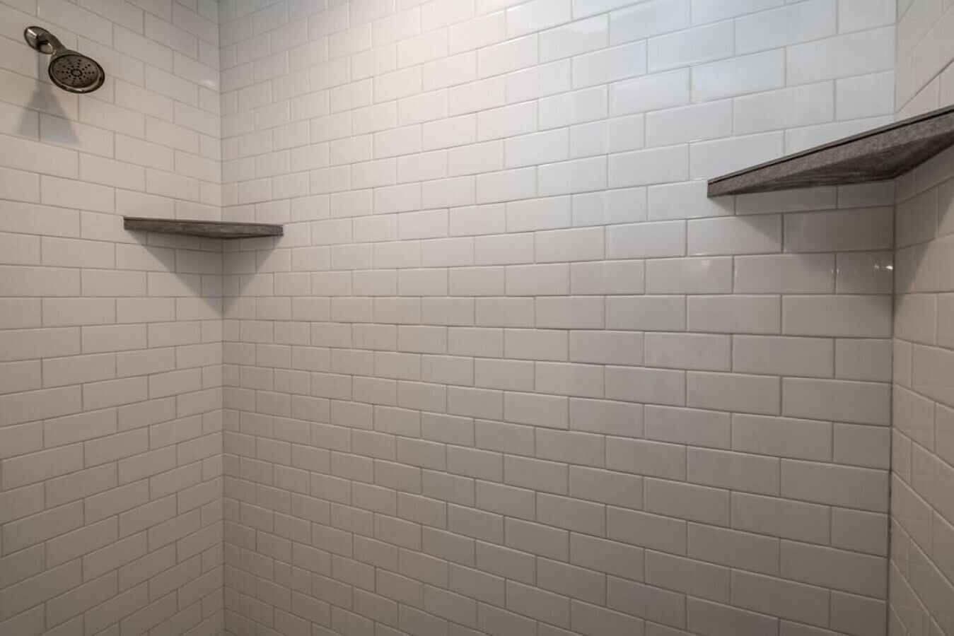 Shower, hair dryer, towels, toilet paper