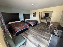 Habitación estándar doble, 1 cama doble, no fumadores | Escritorio, wifi gratis, ropa de cama