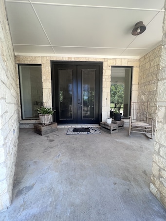 Exterior detail. Ranch House