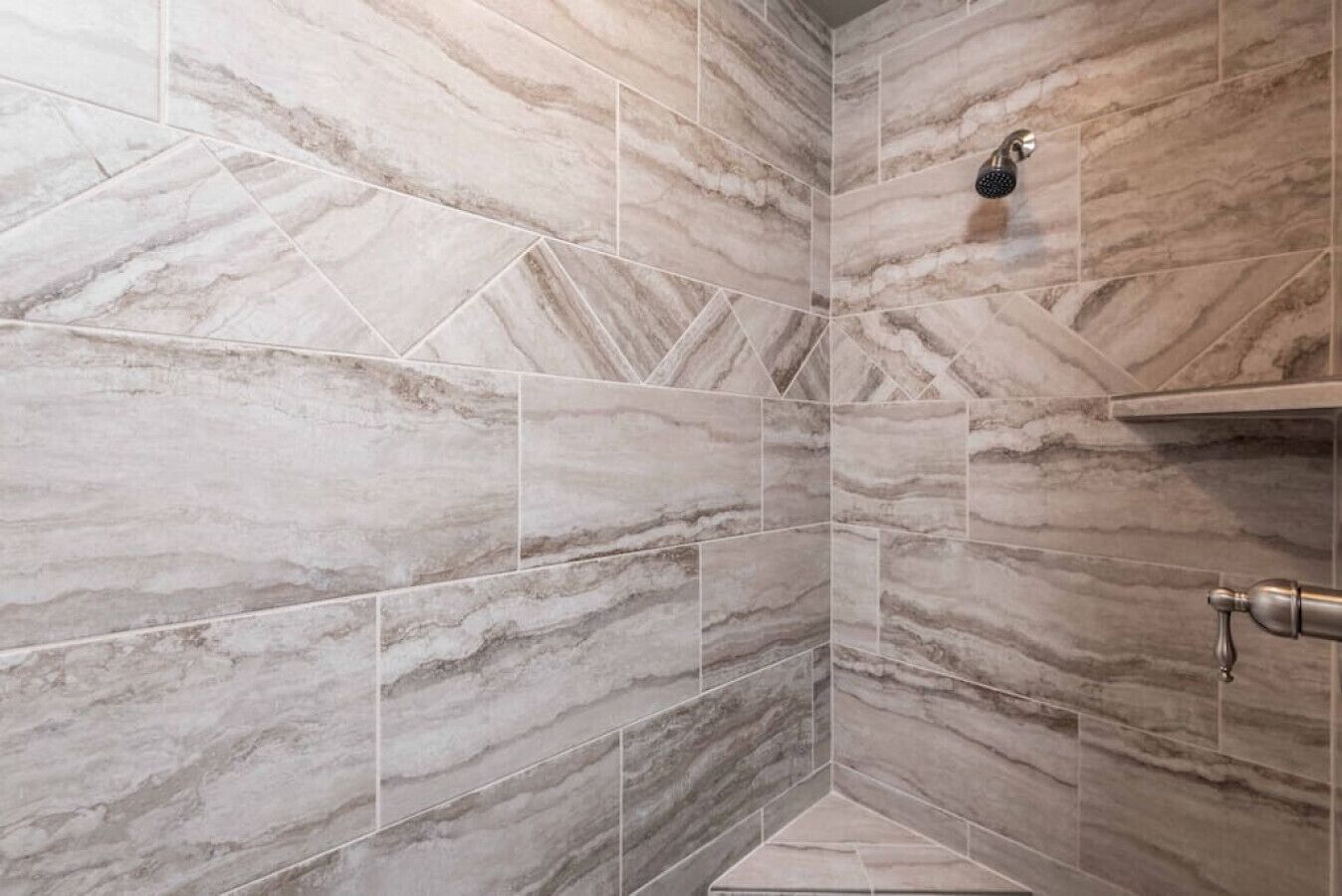 Shower, hair dryer, towels, toilet paper