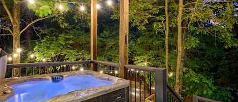 Idromassaggio all'aperto