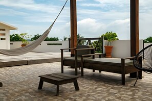 Terrace/patio - La Aurora (Puerto Escondido)
