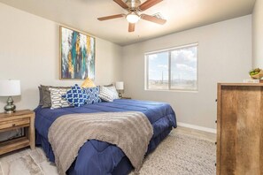 1 soverom, strykejern/-brett, wi-fi og sengetøy