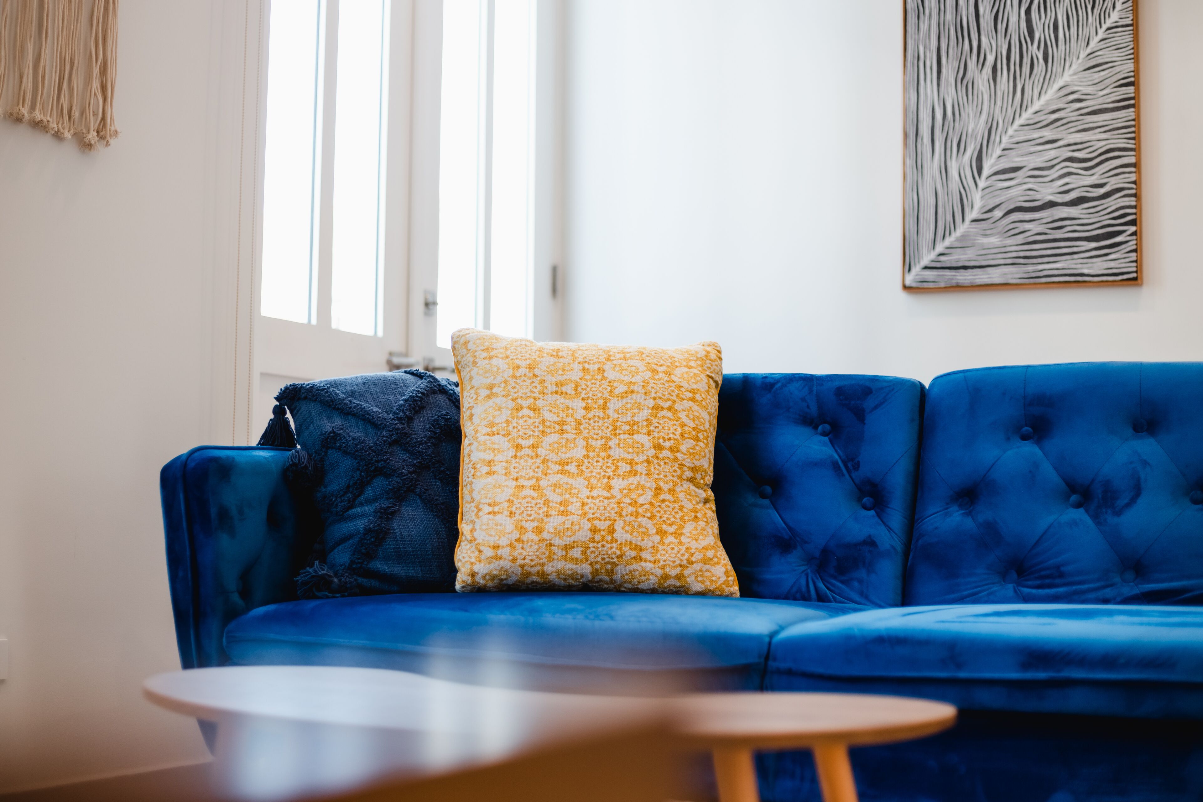 Apartamento luxo | Área de estar | Smart TV 55 polegadas com canais digitais, TV