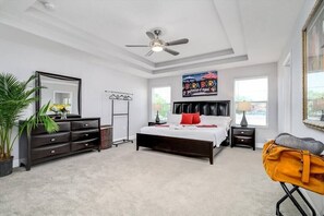 4 bedrooms, iron/ironing board, free WiFi, bed sheets