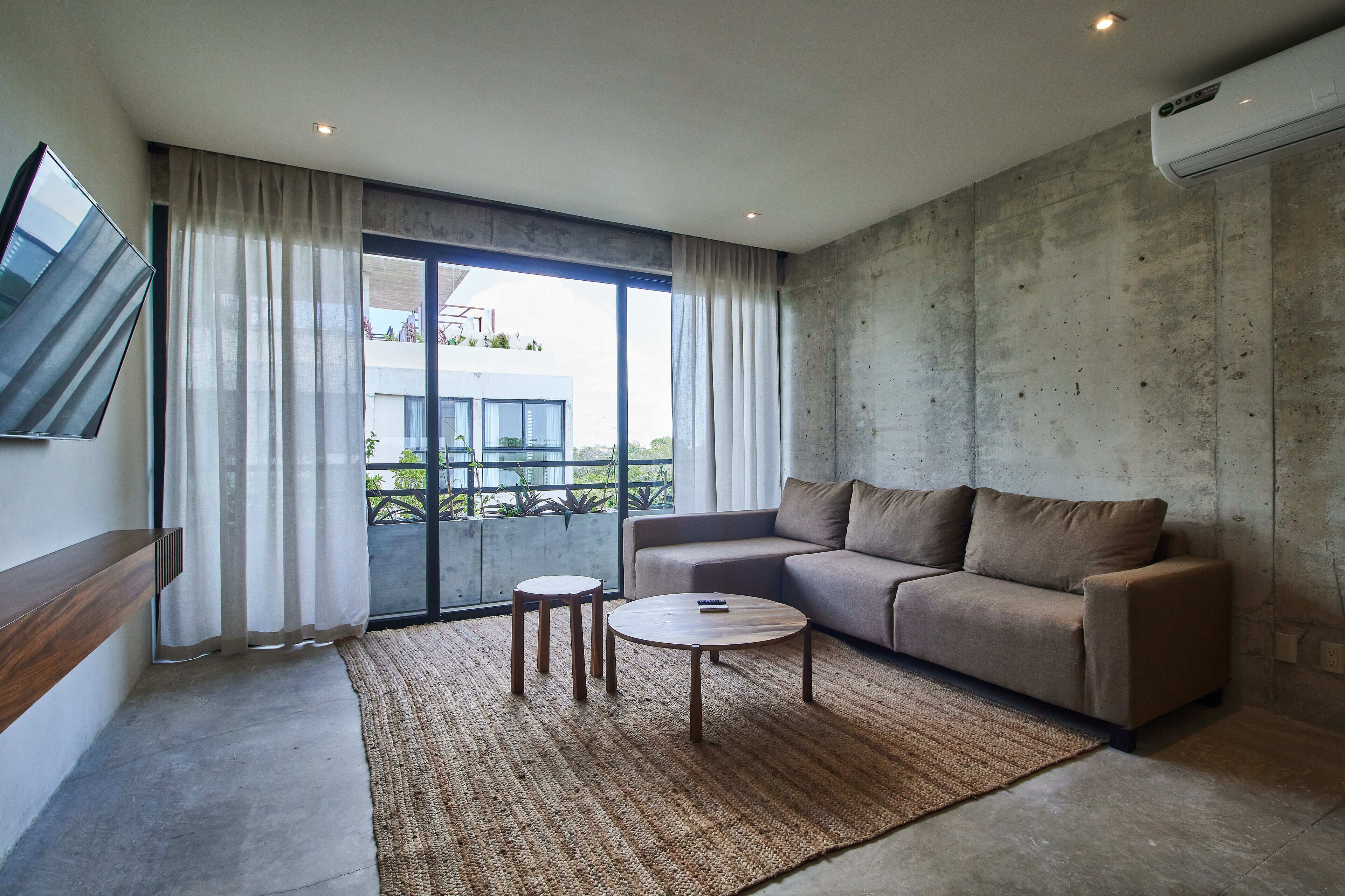 Fancy & Double Floor Apt in Tulum With Private Terrace, Pool, Gym, and Lounge