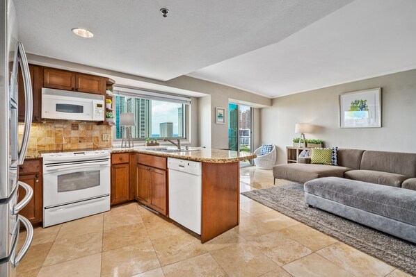 Interior - Modern King Bedroom apartment—Style, Comfort, Location! LUANA WAIKIKI 1106 (Honolulu)
