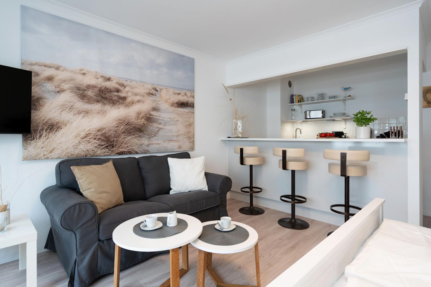 Fernseher, Stereoanlage