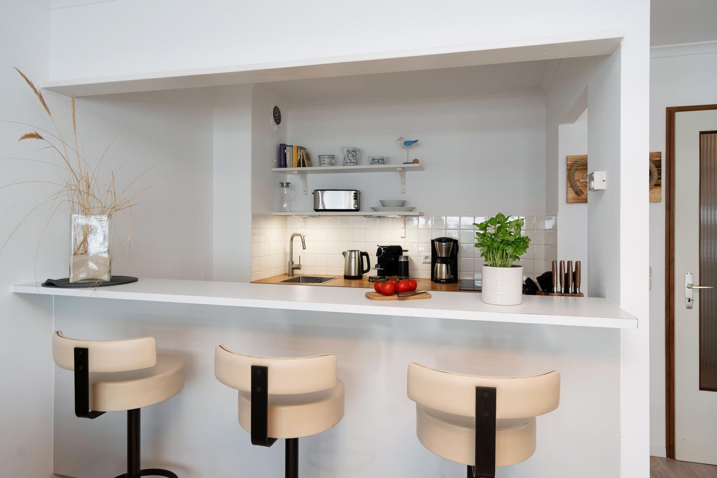 Kühlschrank, Ofen, Herdplatte, Geschirrspüler