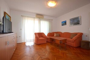 Living area - Apartment Jasna 1 with sea view (Njivice)