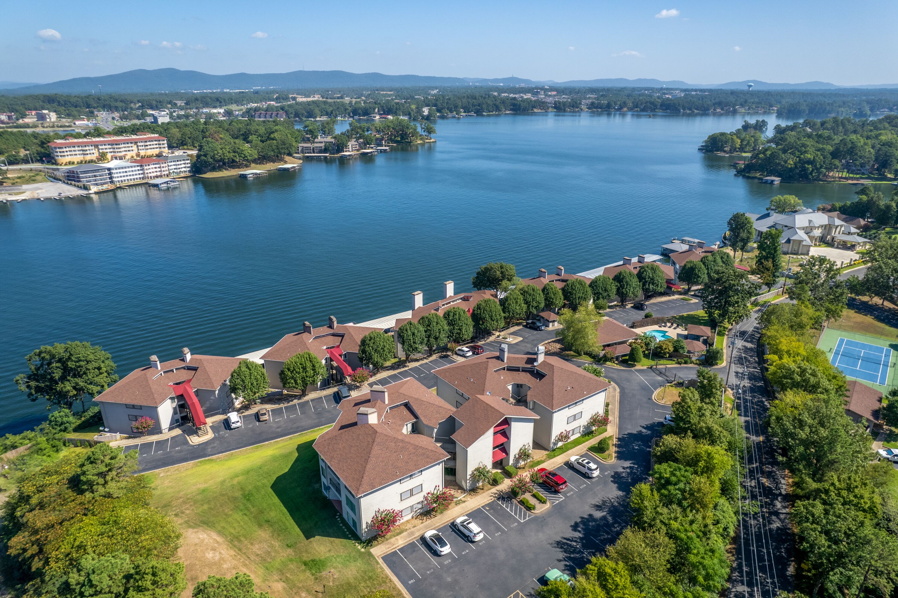 The View on Lake Hamilton w/ Boat Slip