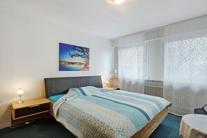 2 habitaciones, wifi gratis y ropa de cama 