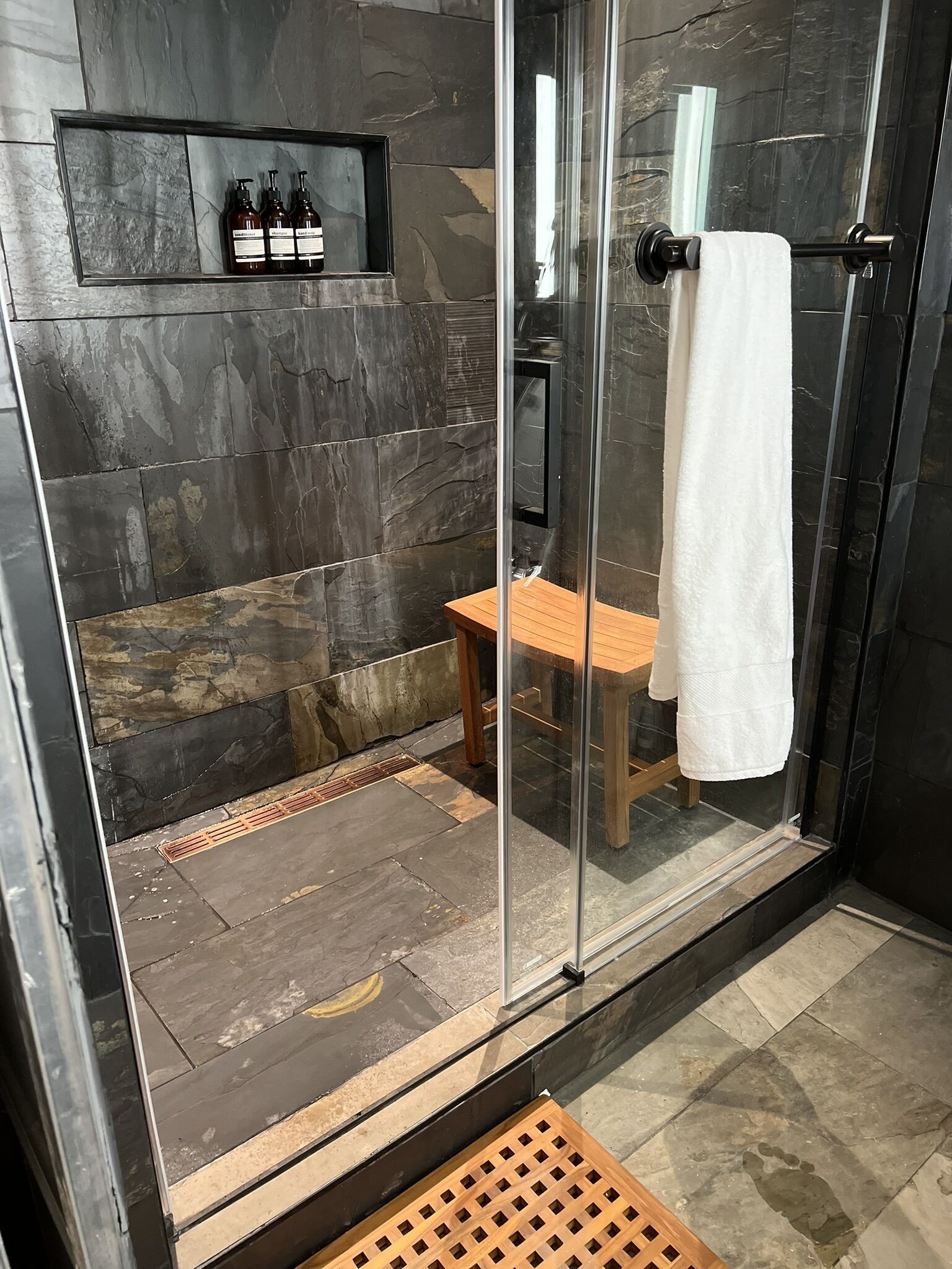 An elegantly appointed house tucked in the Virginia Mountainside. 